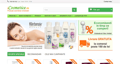 Desktop Screenshot of icosmetice.ro
